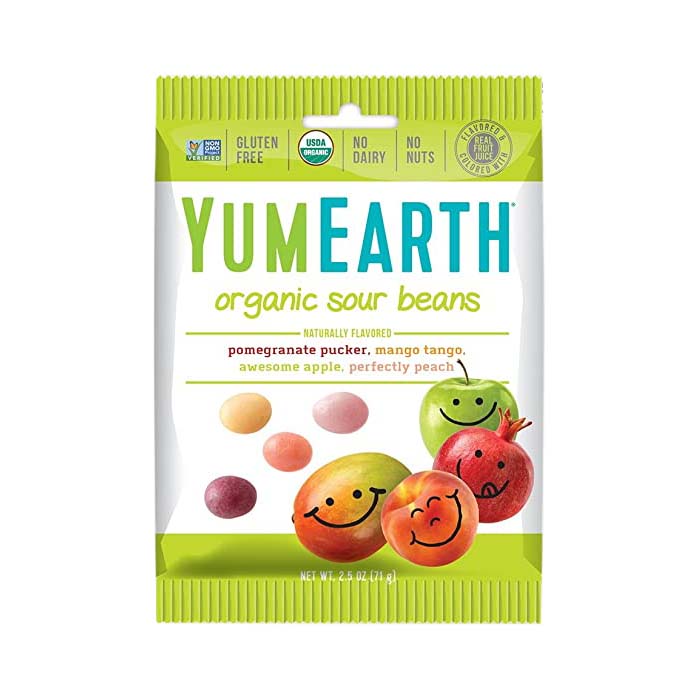 YumEarth - Organic Sour Beans, 2.5oz | Buy Today at PlantX!