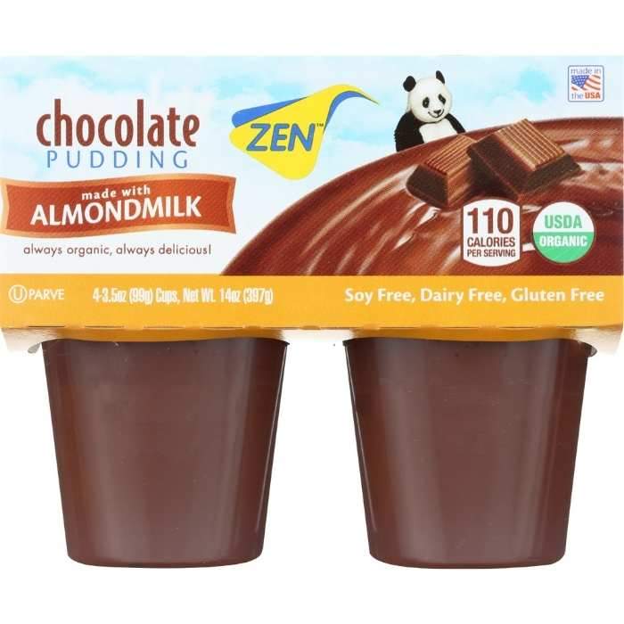 Zen - Chocolate Pudding with Almond Milk, 4pk