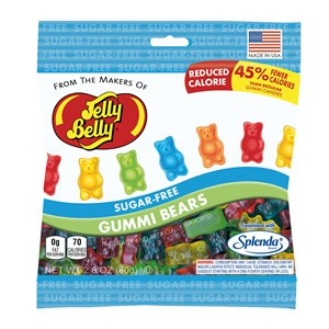 Jelly Belly Sugar Free Gummi Bears, 2.8 oz.