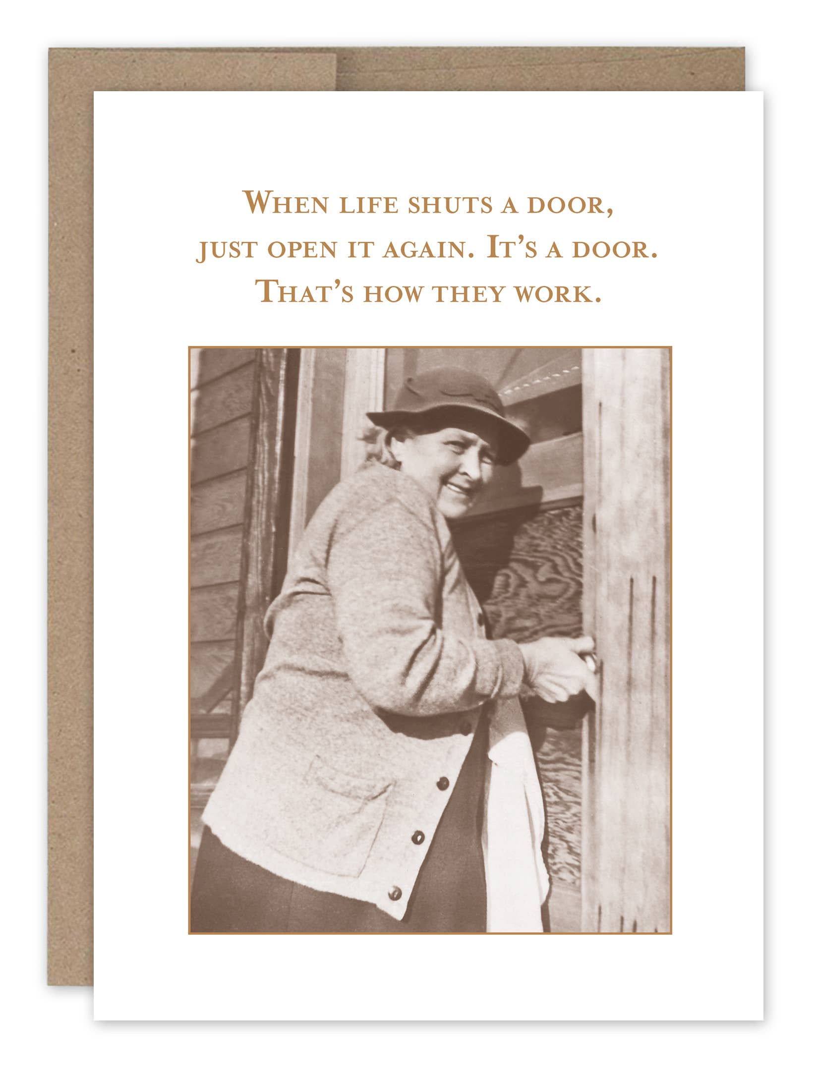 Shannon Martin Design - When Life Shuts A Door What A Hoot Card