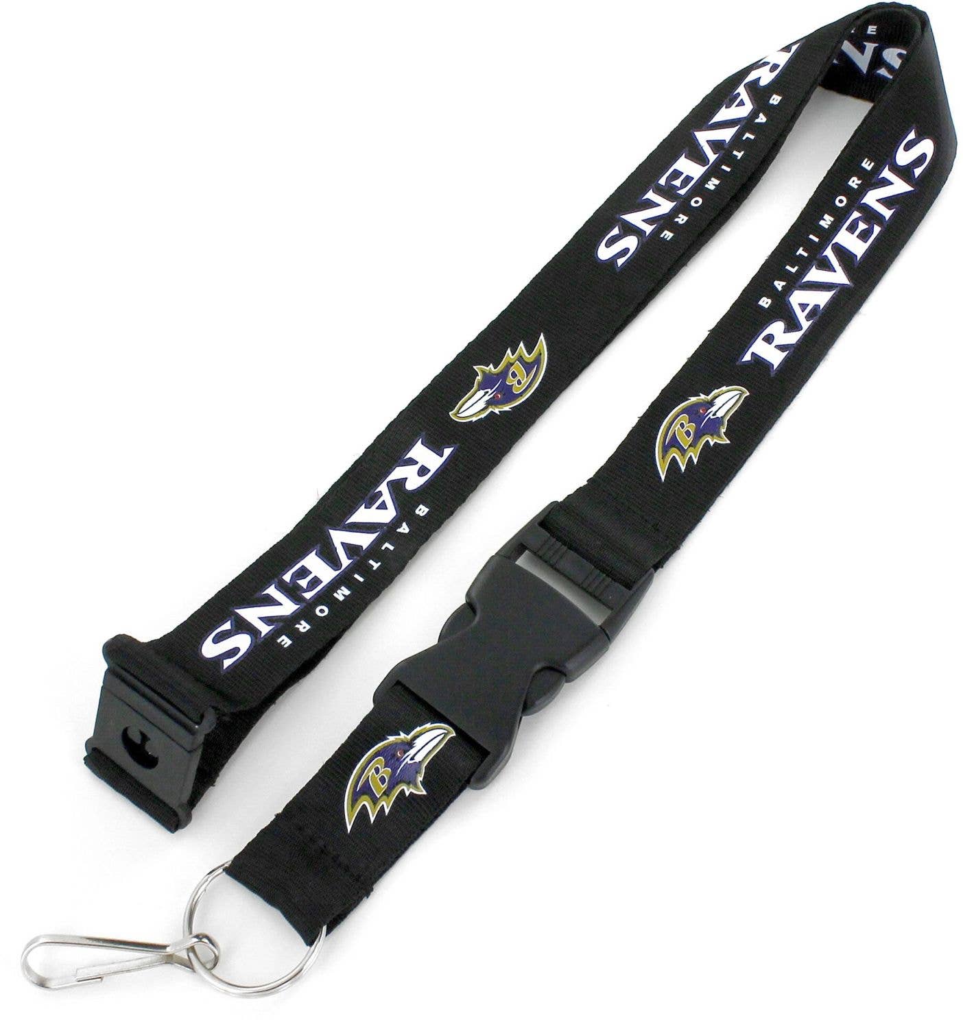 Aminco USA - NFL Baltimore Ravens Team Lanyard, Black