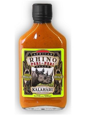 African Rhino Peri-Peri Pepper Sauce "Mild", 6.75oz.