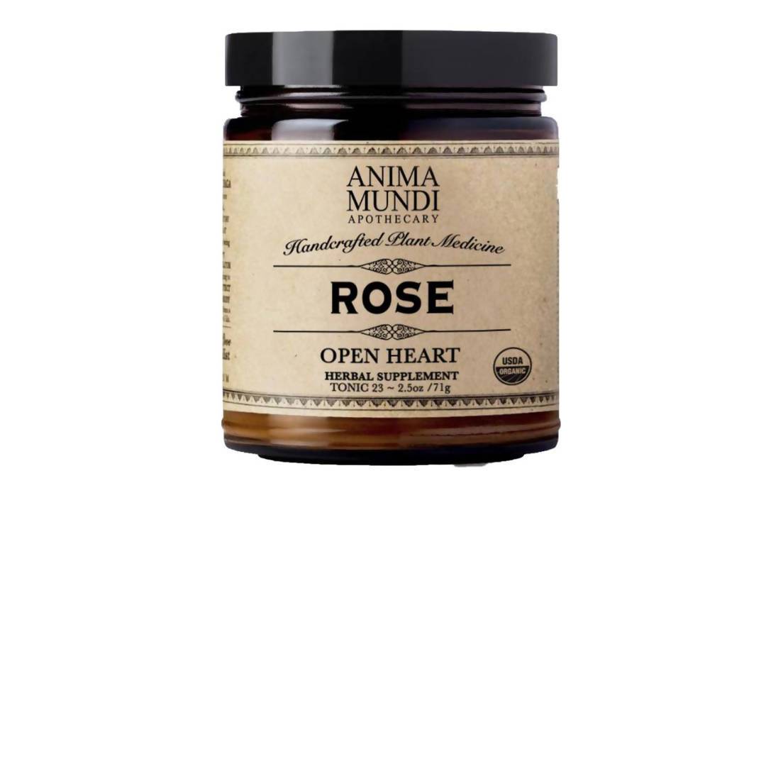 Rose Powder: Rose Petals Heart Opener, 100% Organic - 4 Jars x 2.5oz