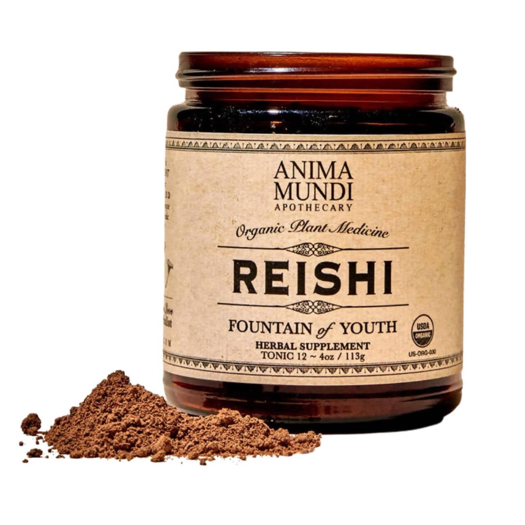 Reishi Mushroom Powder | Fountain of Youth Jars - 4 Jars x 4oz