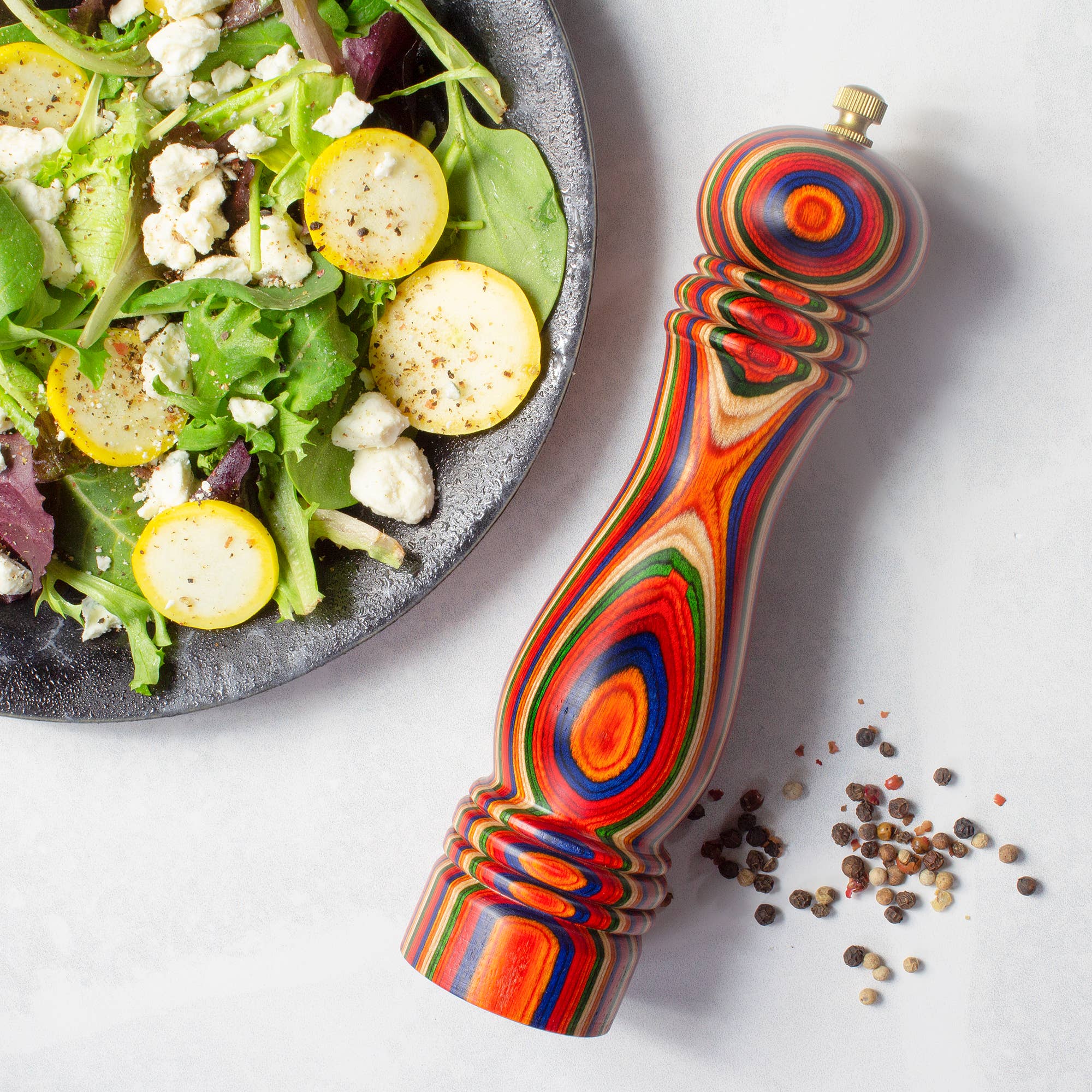 Totally Bamboo - Baltique Marrakesh Pepper Grinder with Adjustable Mil
