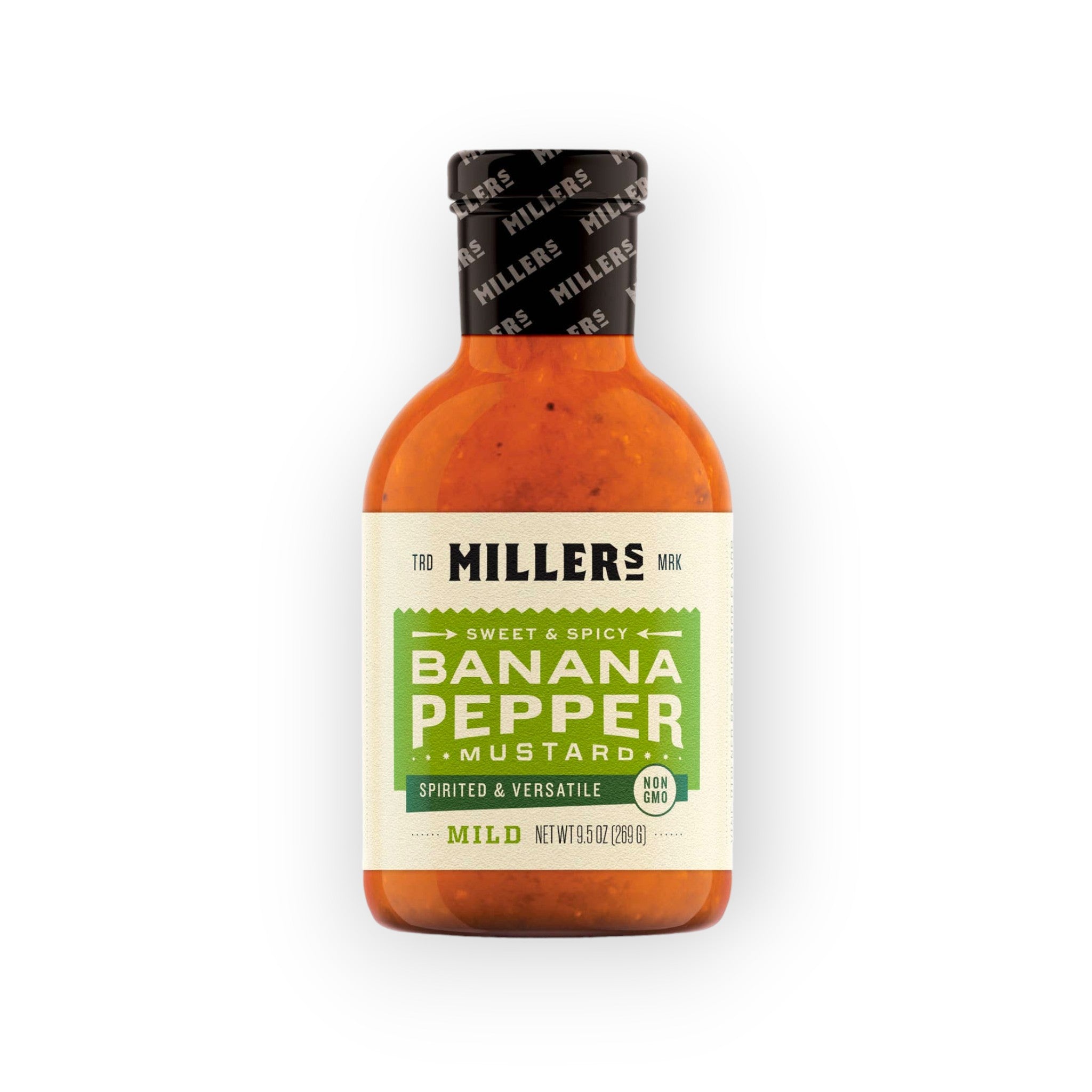 Miller's Mustard - Millers Banana Pepper Mustard: Mild