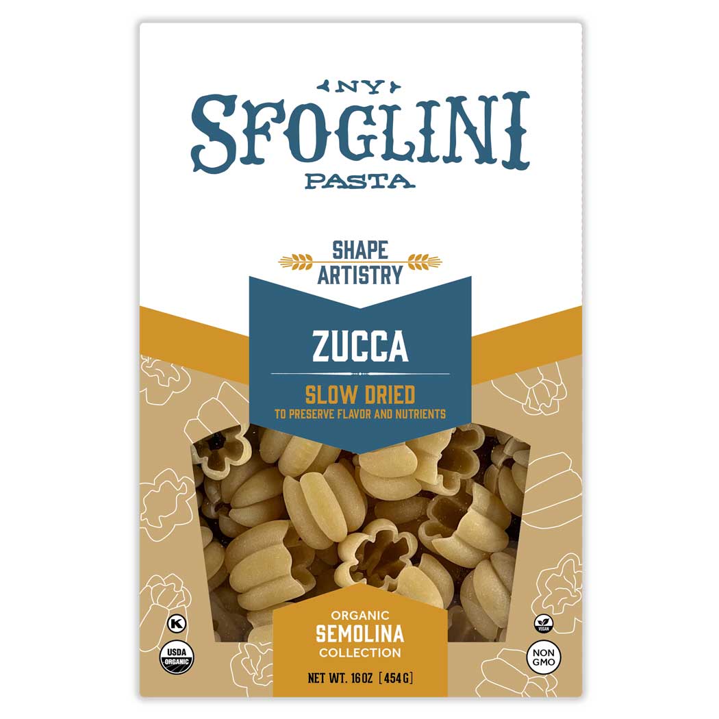 Sfoglini - Zucca, Organic Durum Semolina Pasta