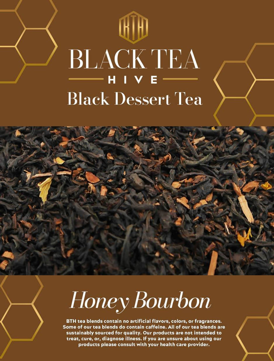 Honey Bourbon Black Tea (Loose Leaf) - 6 Bags x 2oz