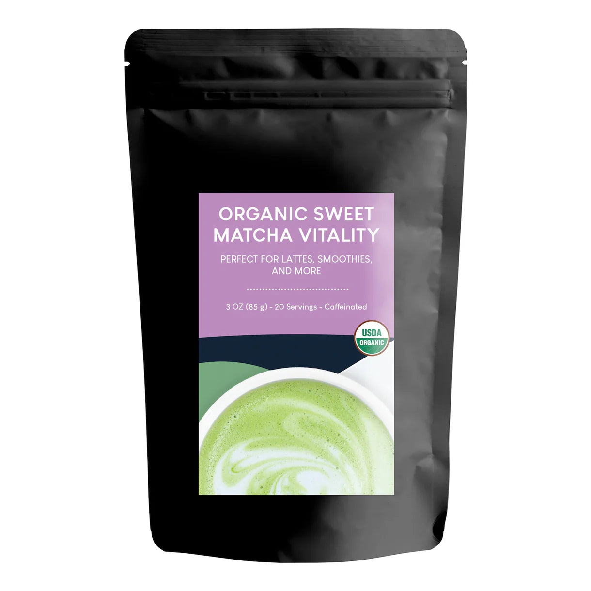 Organic Sweet Matcha Vitality Retail Bags - Case of 6