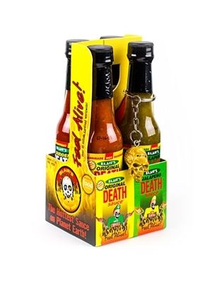 Blair's Death Sauce Minis 4 Pack, 4/2oz.