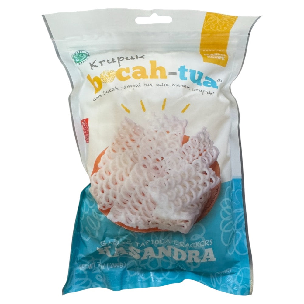 bocah-tua Krupuk Garlic Tapioca Crackers (Kasandra)