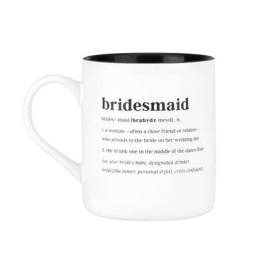 About Face Designs | Bridesmaid Mug