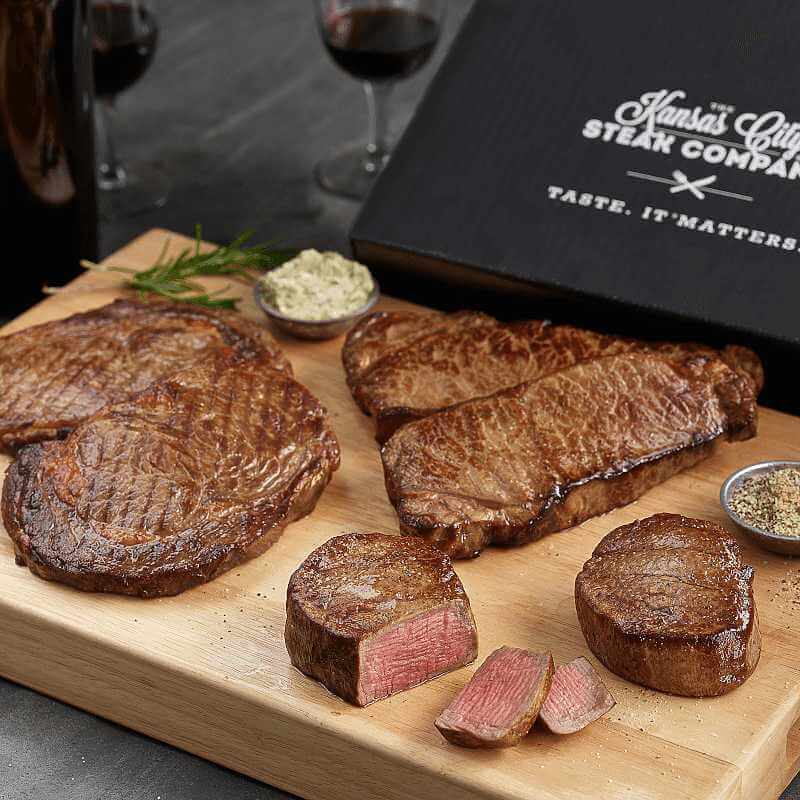 Butter Topped Gift Boxed Steaks