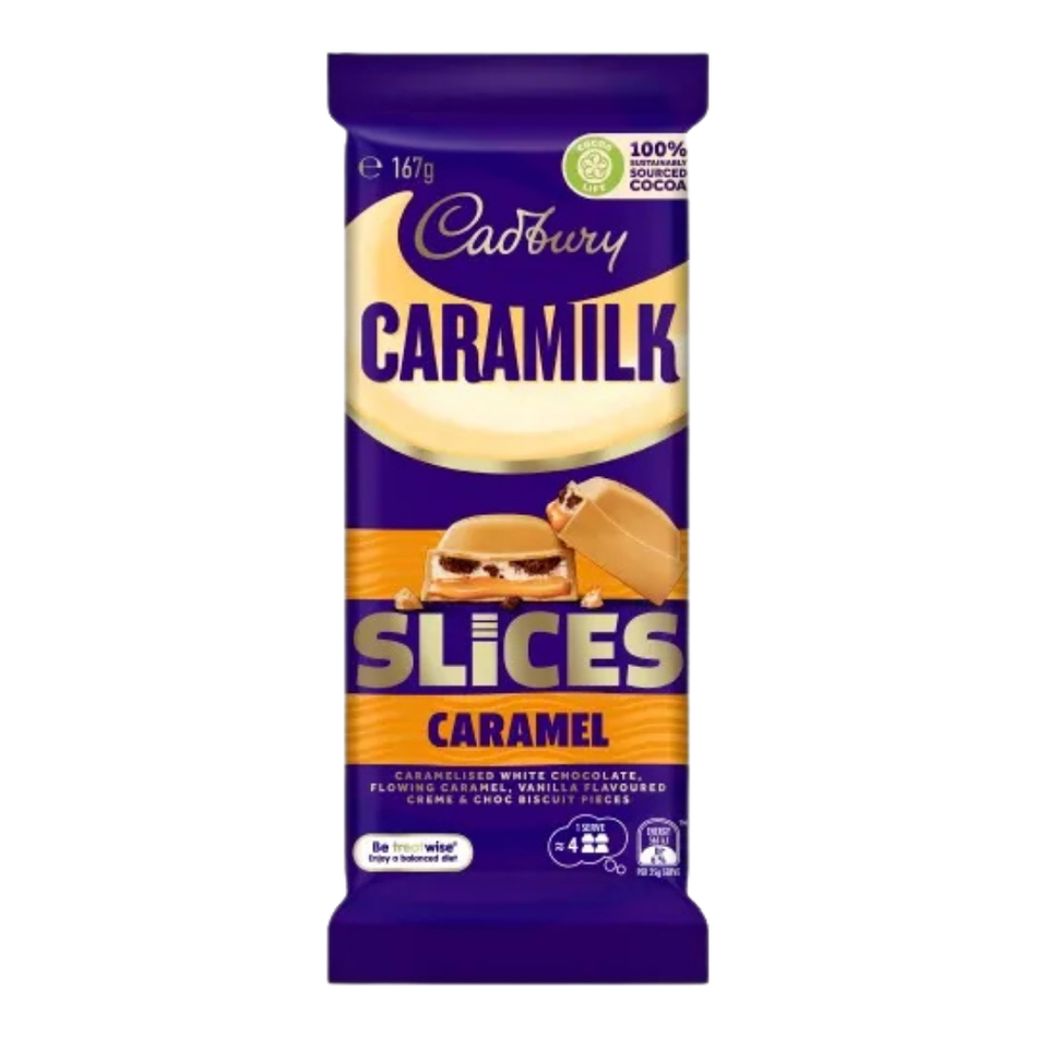 Cadbury Caramilk Slices Caramel