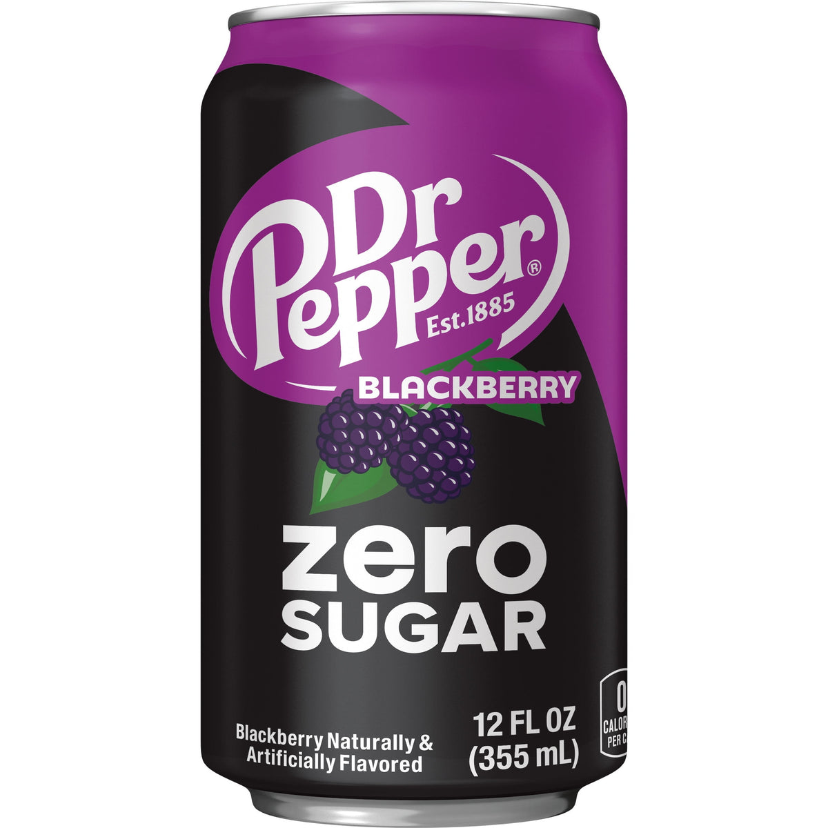 Dr Pepper Blackberry- Zero Sugar Can 12oz
