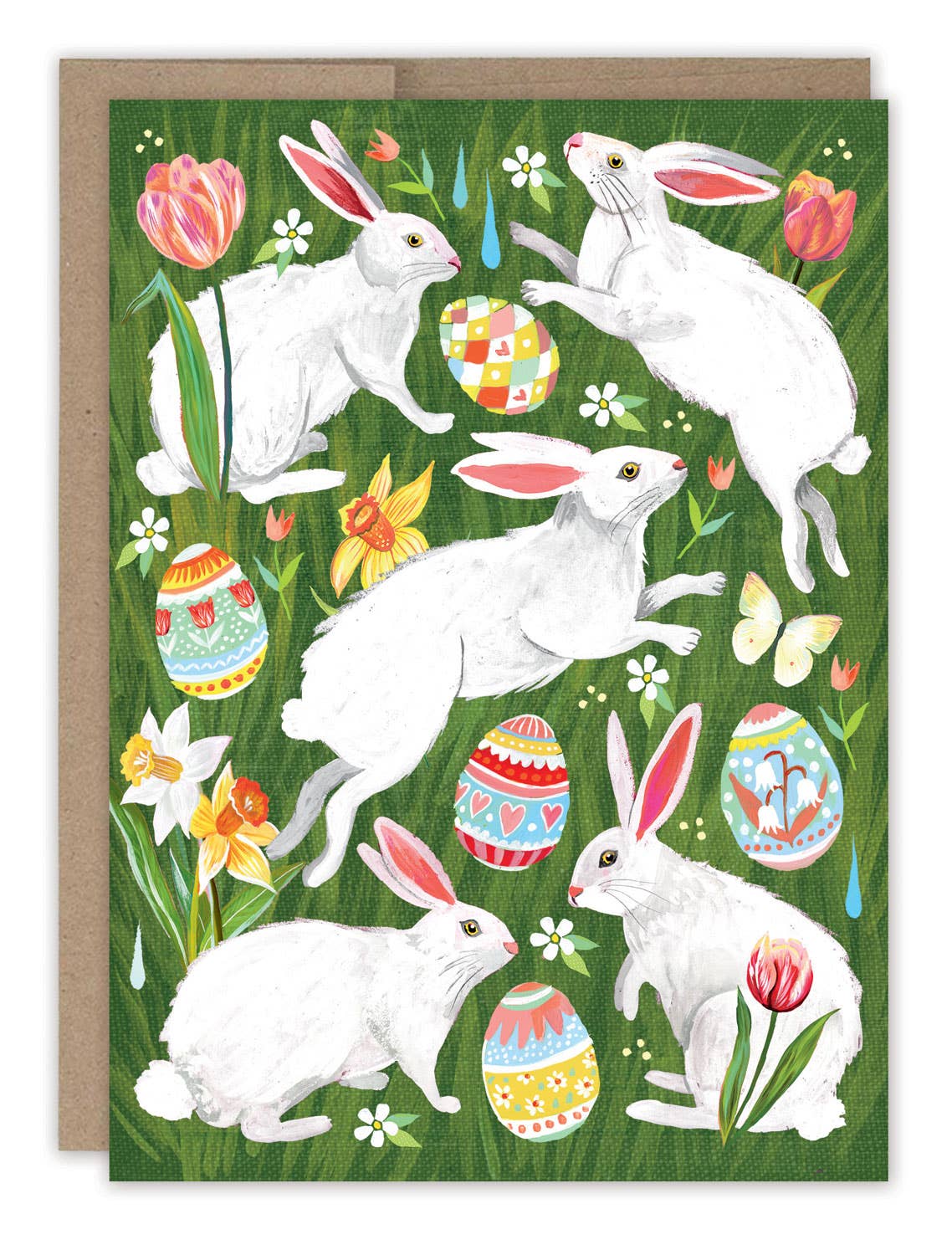 Biely & Shoaf - Garden Bunnies Easter Card