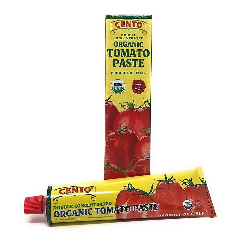 Cento Double Concentrated Organic Tomato Paste in Tube