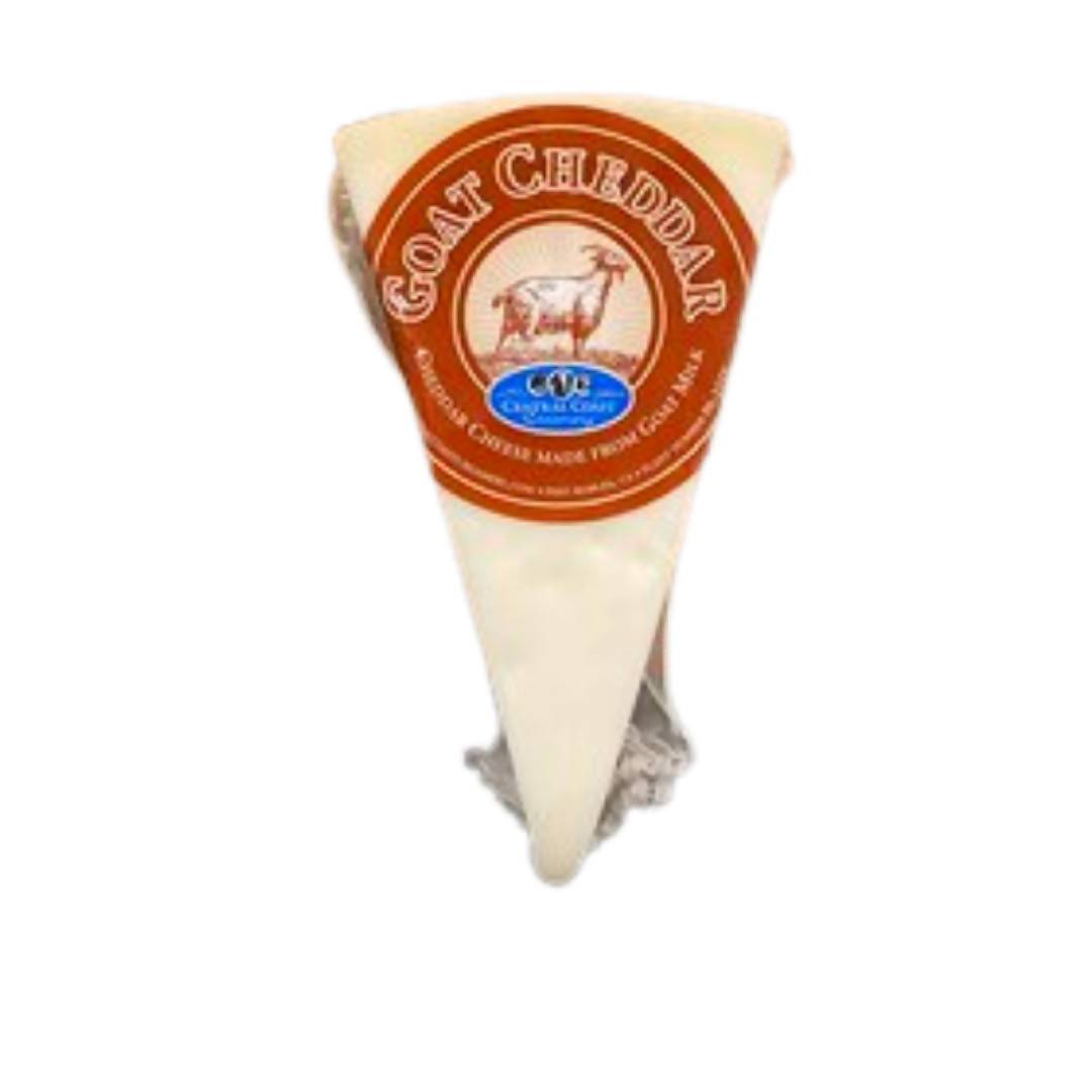 Central Coast Creamery Goat Cheddar Wedge Wholesale - 12 wedges x 6oz