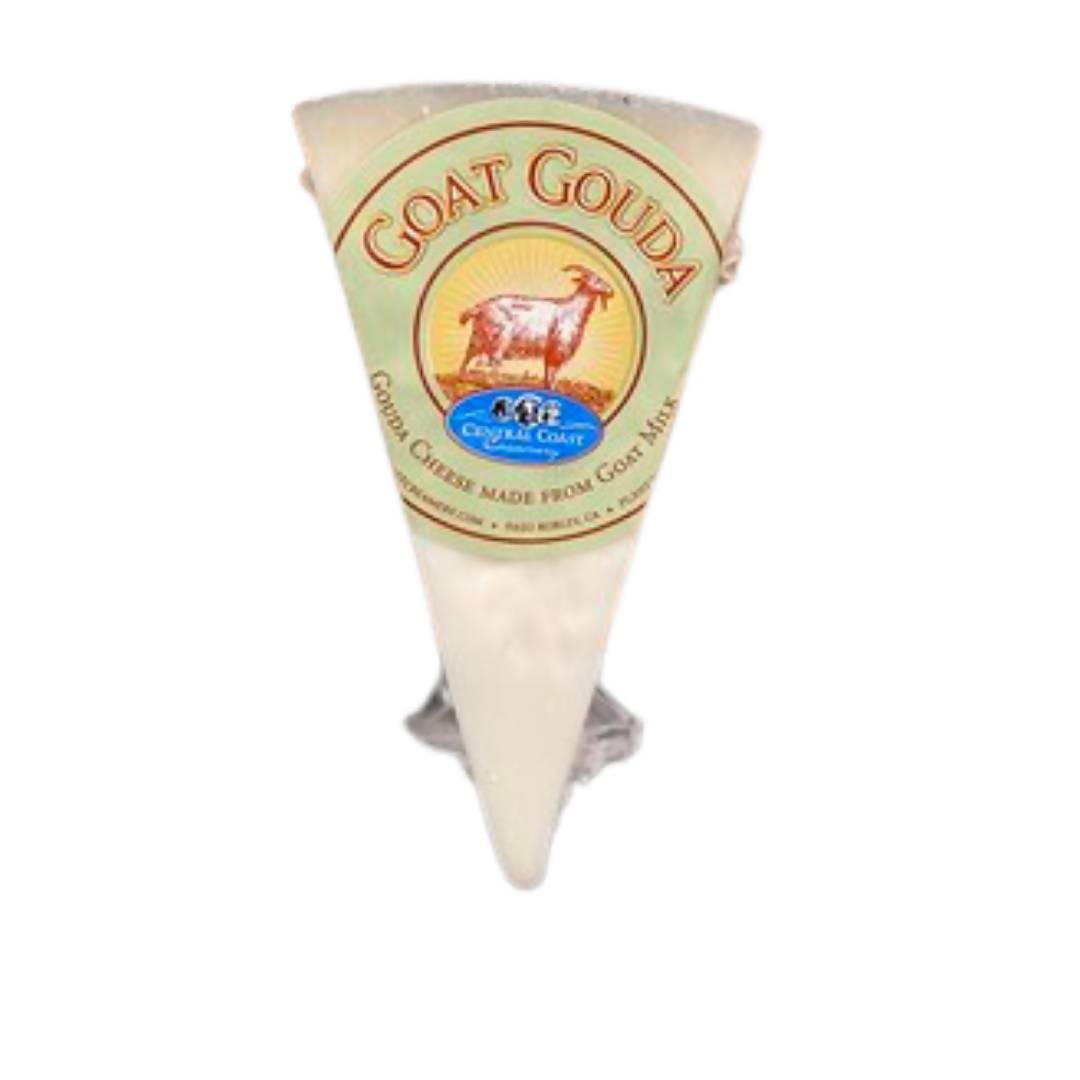 Central Coast Creamery Goat Gouda Wedge Wholesale - 12 wedges x 6oz