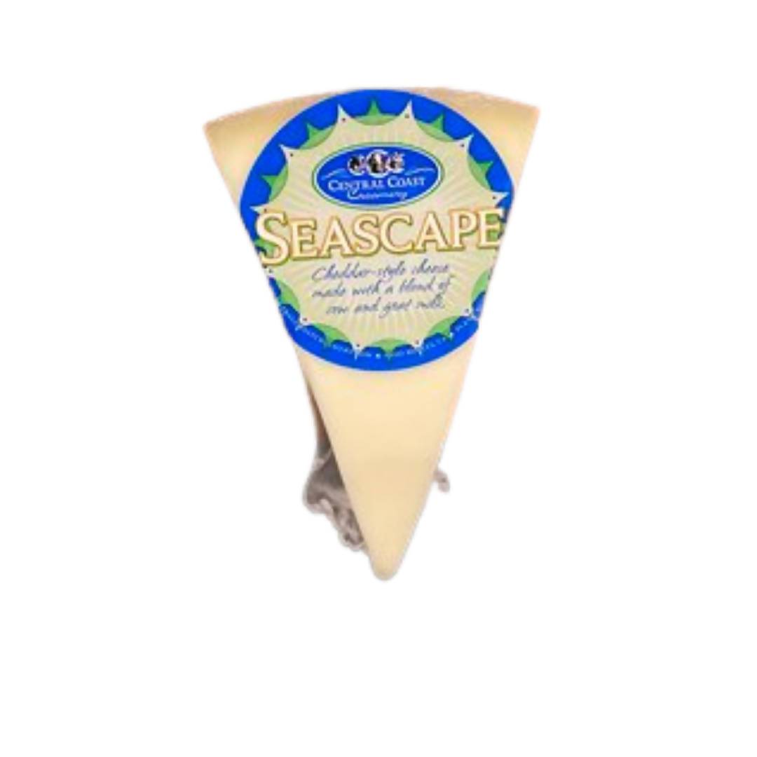Central Coast Creamery Seascape Cow & Goat Semi-Hard Wedge Wholesale - 12 wedges x 6oz