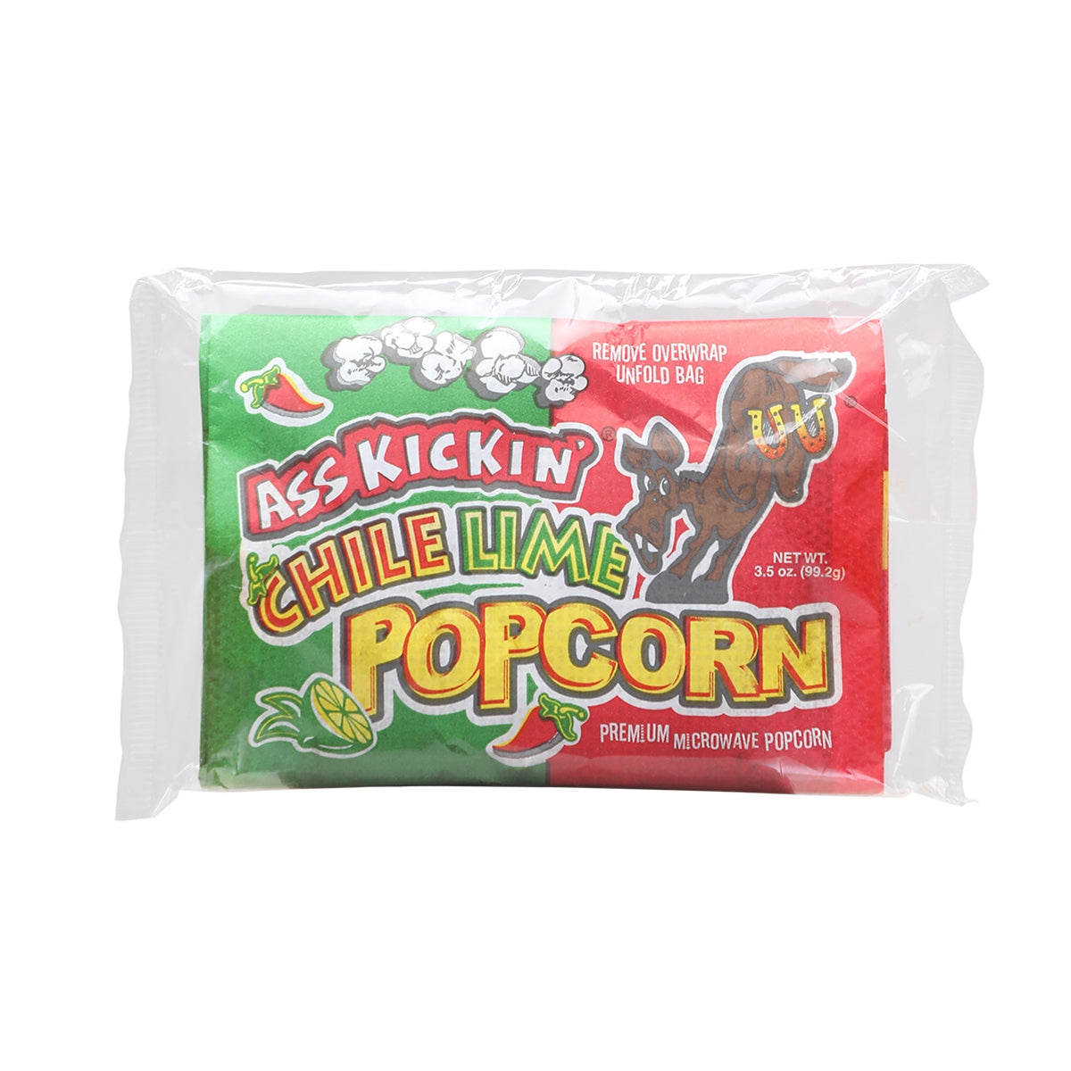 Ass Kickin' Chile Lime Microwave Popcorn