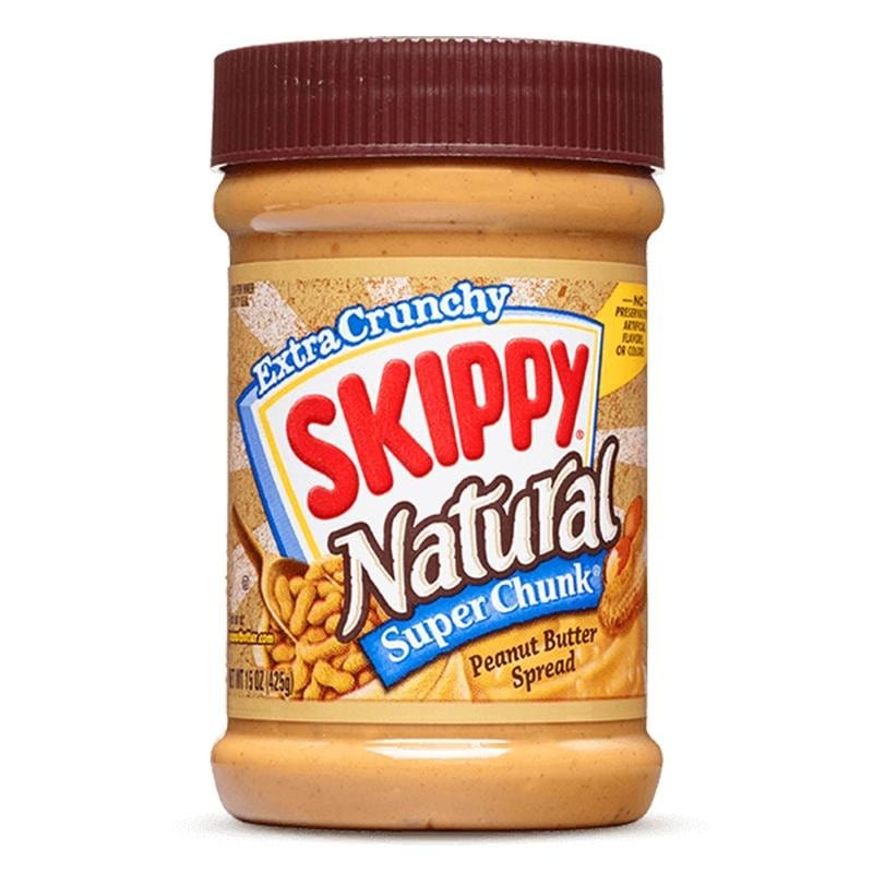Skippy Natural Super Chunk Peanut Butter Spread