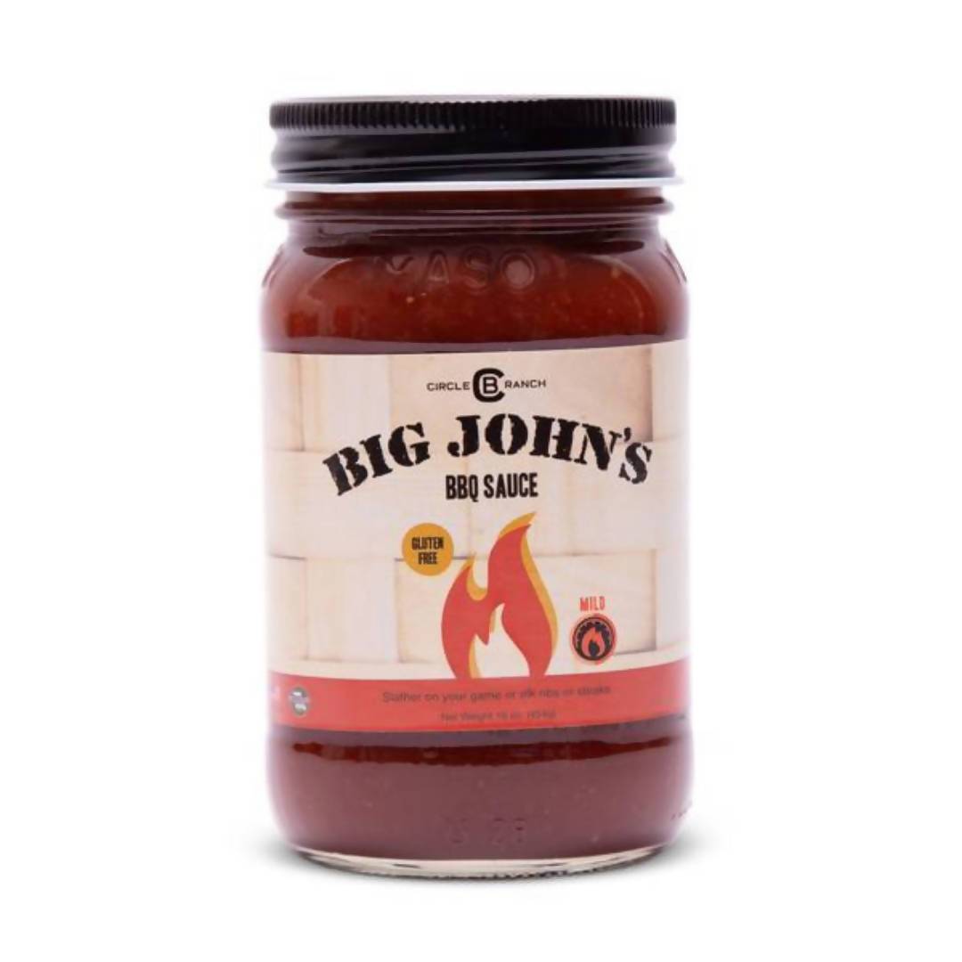 Big John's BBQ Sauce Jars - 12 x 16oz