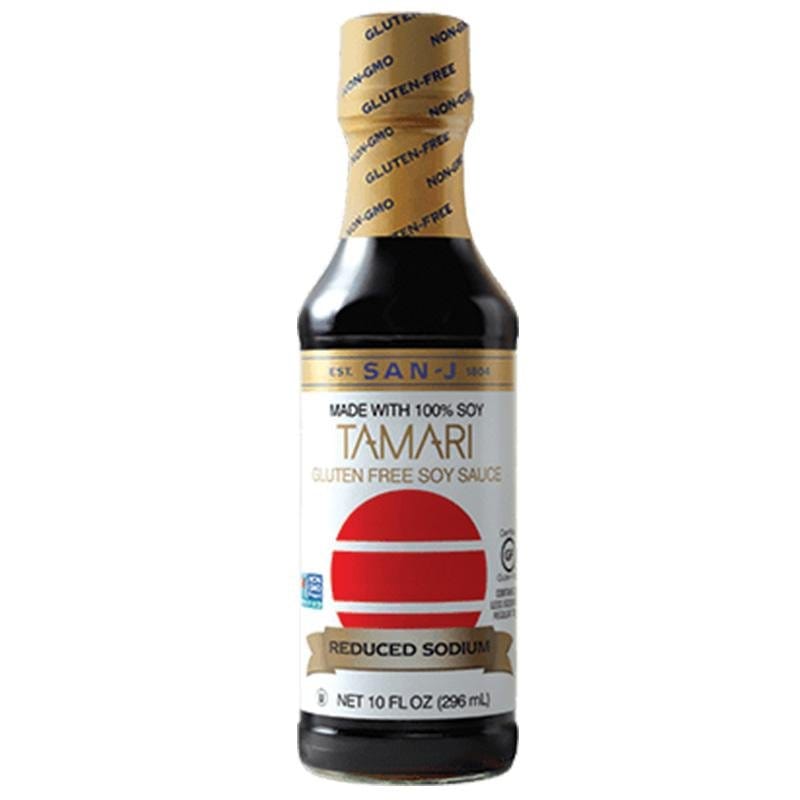 San-J Tamari Gluten Free Soy Sauce Reduced Sodium