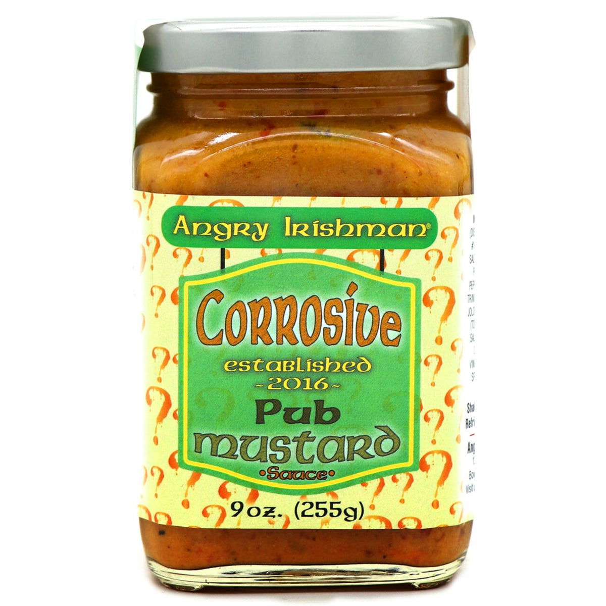 Angry Irishman Corrosive Pub Mustard