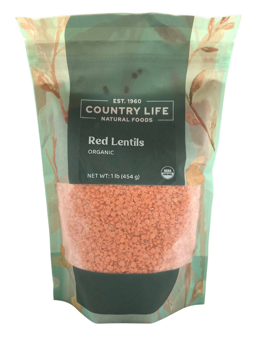 Red Lentils, Split, Organic