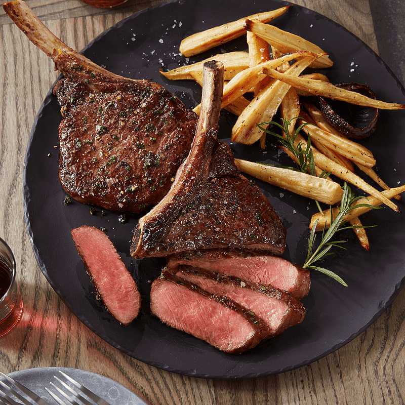 Center-Cut Bone-in Ribeyes