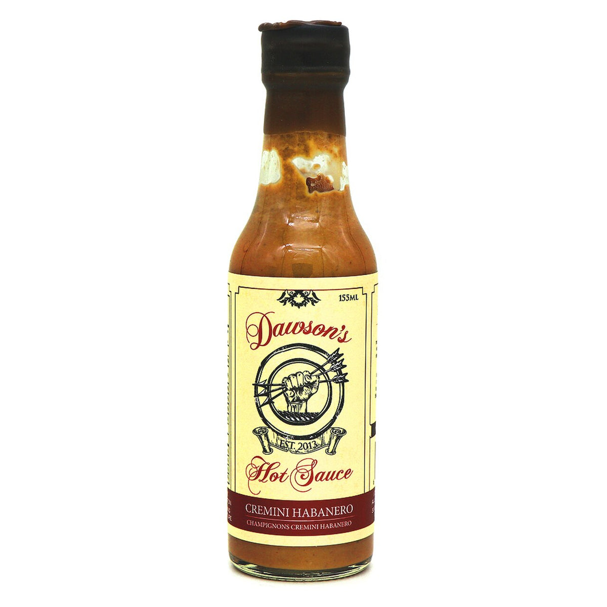 Dawson's Cremini Habanero Hot Sauce