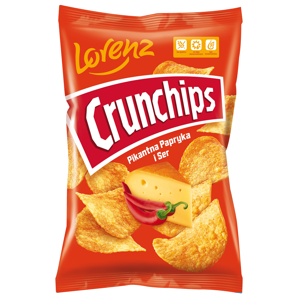 Lorenz Crunchips Paprika & Cheese