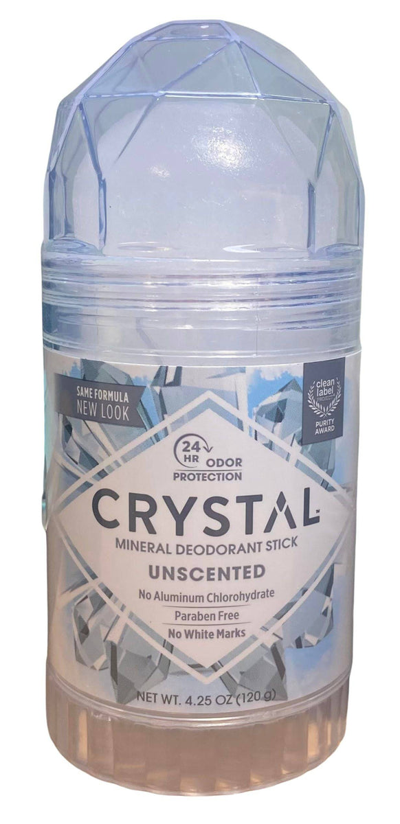Crystal Deodorant, Stick, Unscented