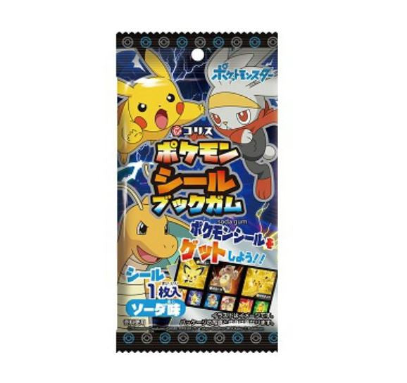 Pokemon Soda Gum with Sticker