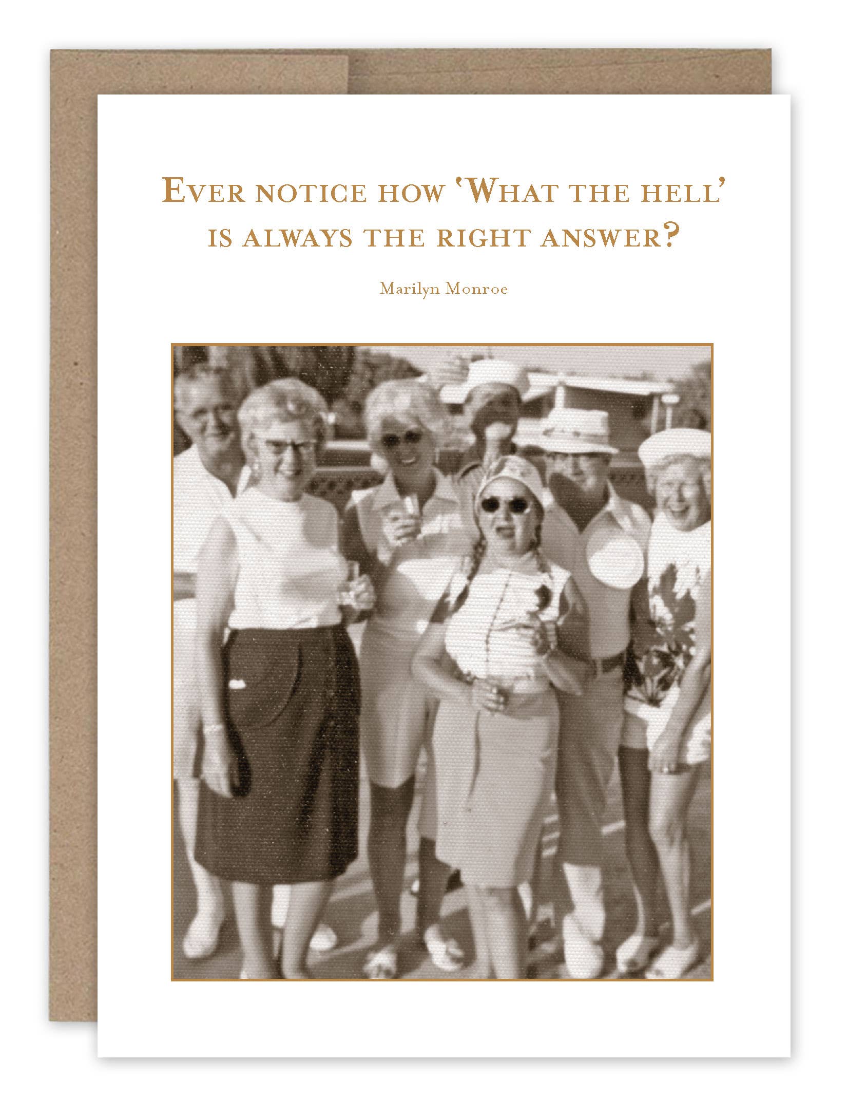 Shannon Martin Design - What The Hell Birthday Card