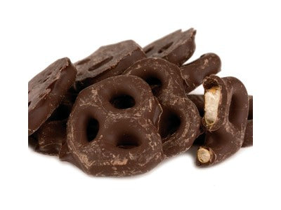 Dark Chocolate Covered Mini Pretzels