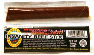 Dave's Gourmet Insanity Beef Stix