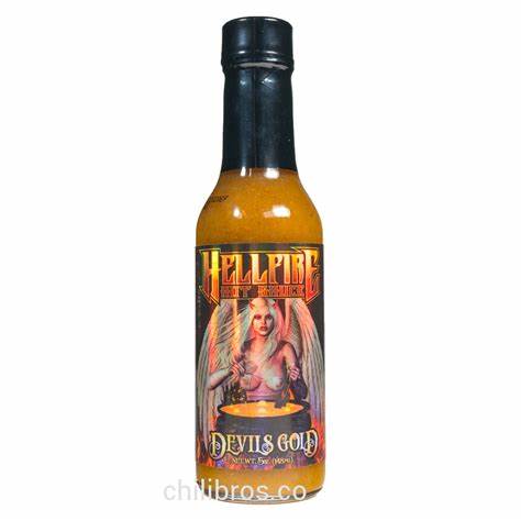 Hellfire Devil's Gold Hot Sauce