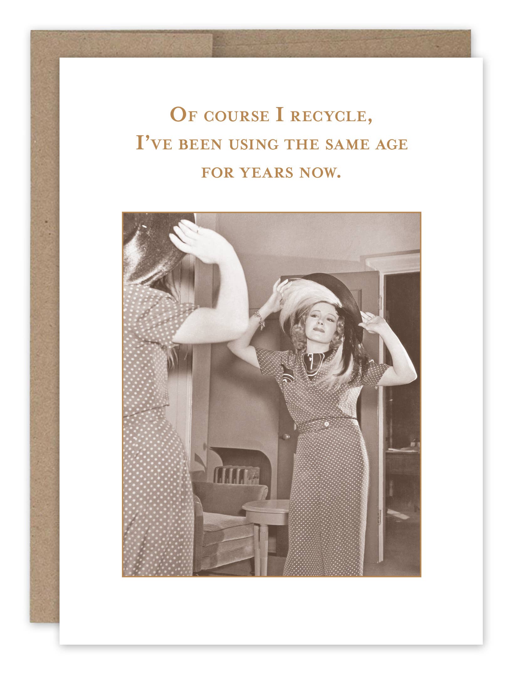 Shannon Martin Design - I Recycle Birthday Card