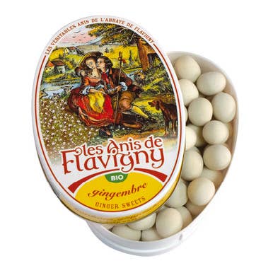 The French Farm - Les Anis de Flavigny Organic Ginger Flavored Mints 1