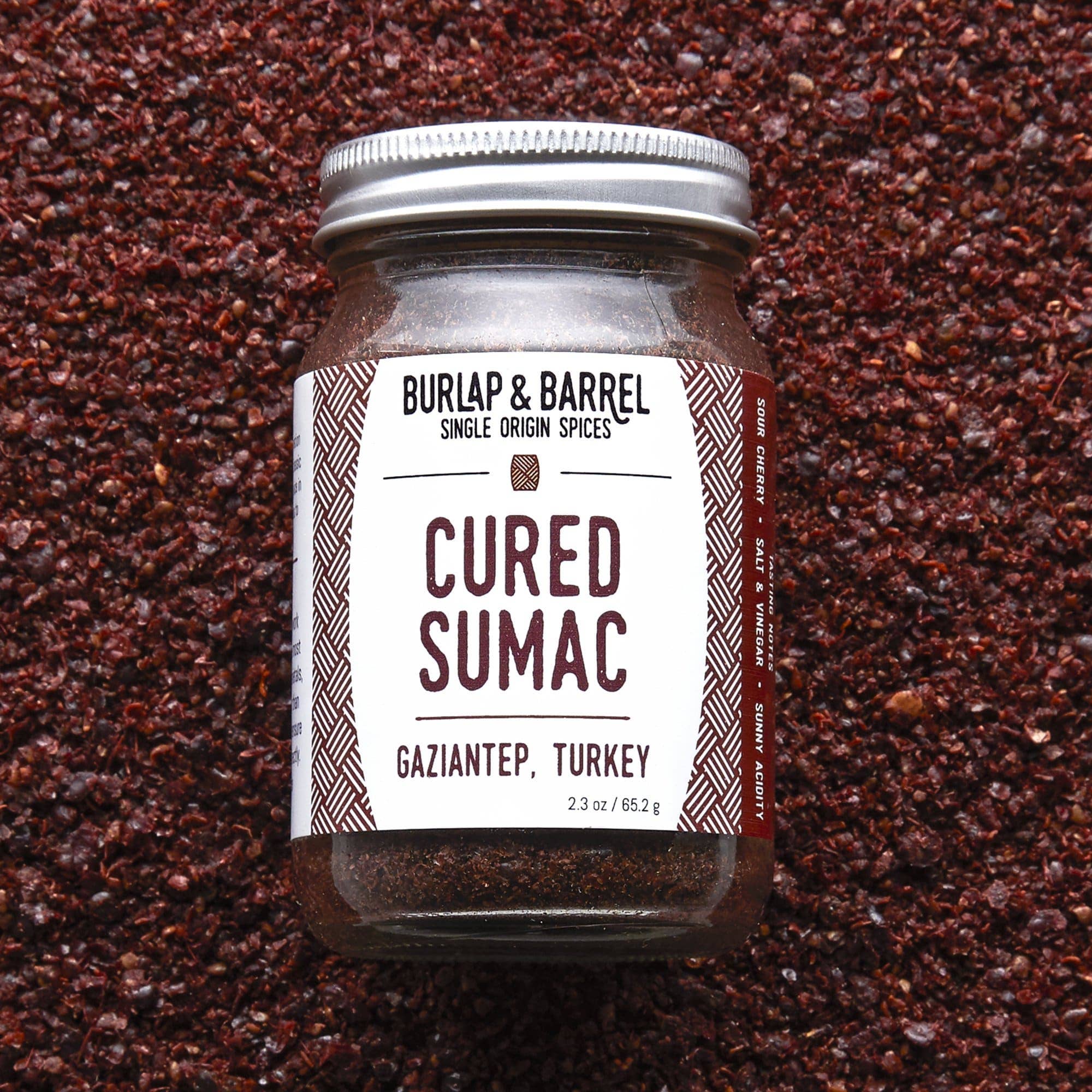 Burlap & Barrel - Cured Sumac (Sumak) - Single Origin Spice & Seasonin