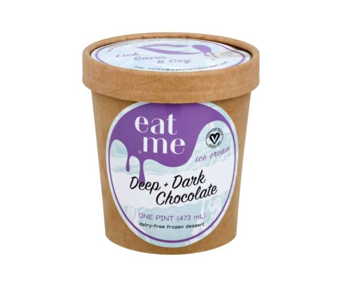Deep & Dark Chocolate Vegan Ice Cream Pints - 8 x 16oz