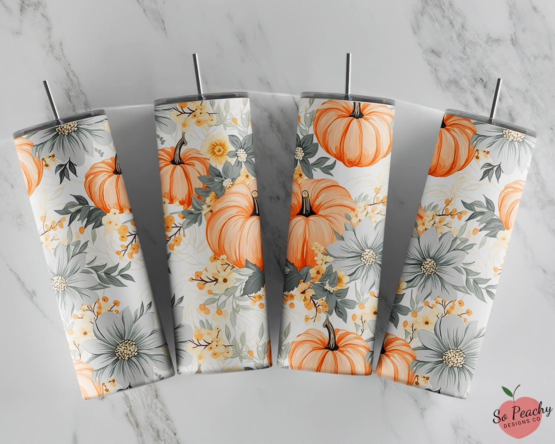 Fall Pumpkin Tumbler