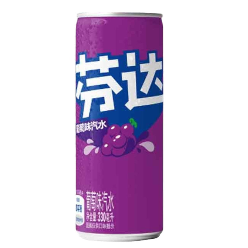 Fanta Grape Soda Can