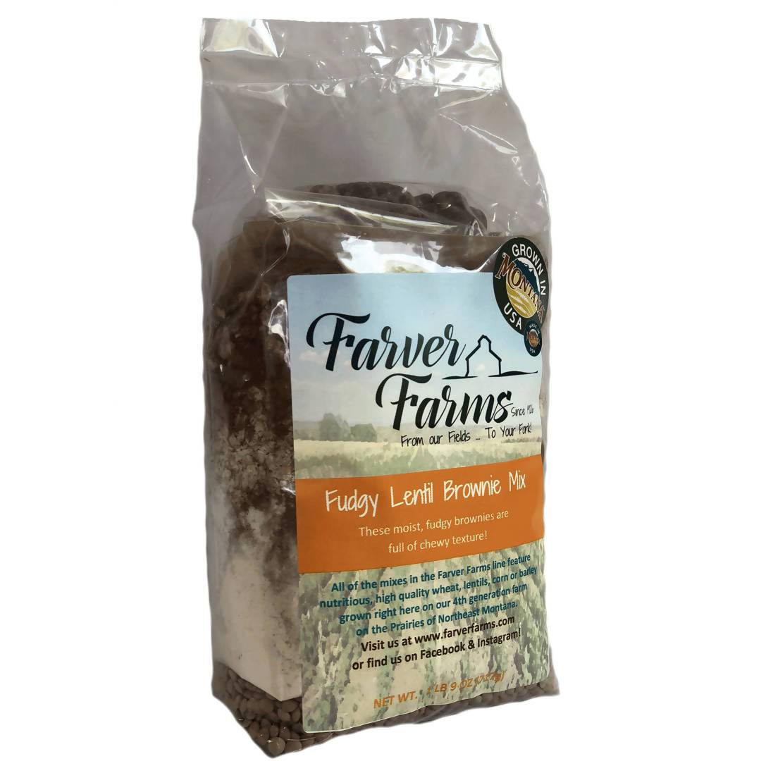 Fudgy Lentil Brownie Mix - 8 x 717g