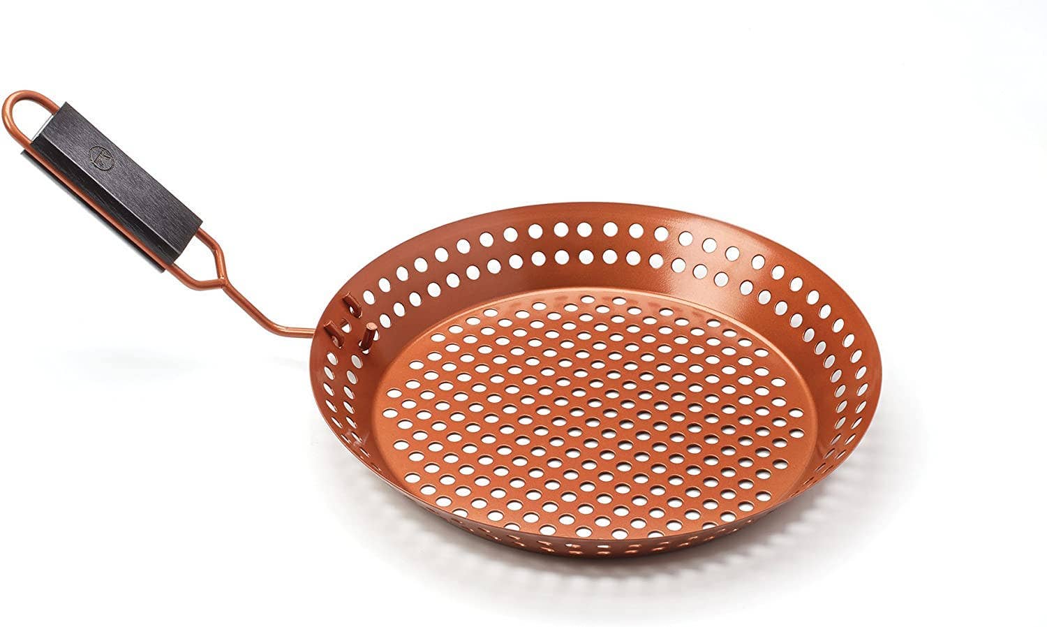 Fox Run Brands - Outset Grill Skillet, Copper, 12"