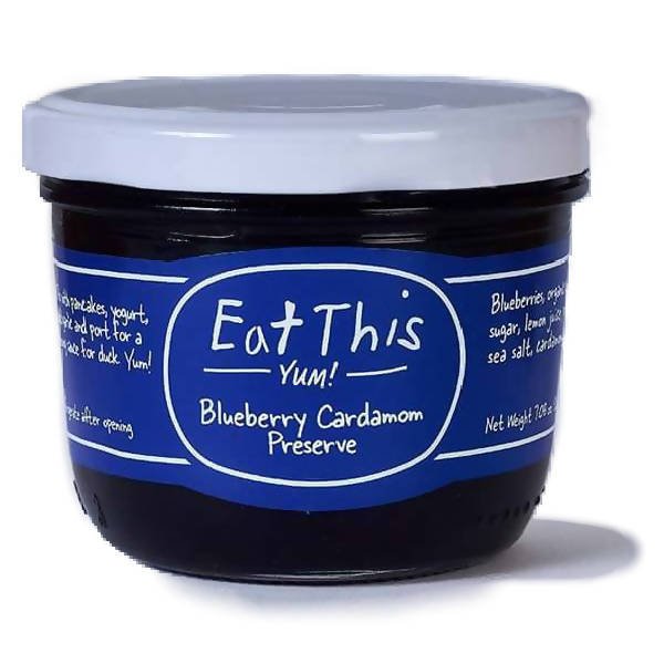 Blueberry Cardamom Jam Tub (XL) - 32oz