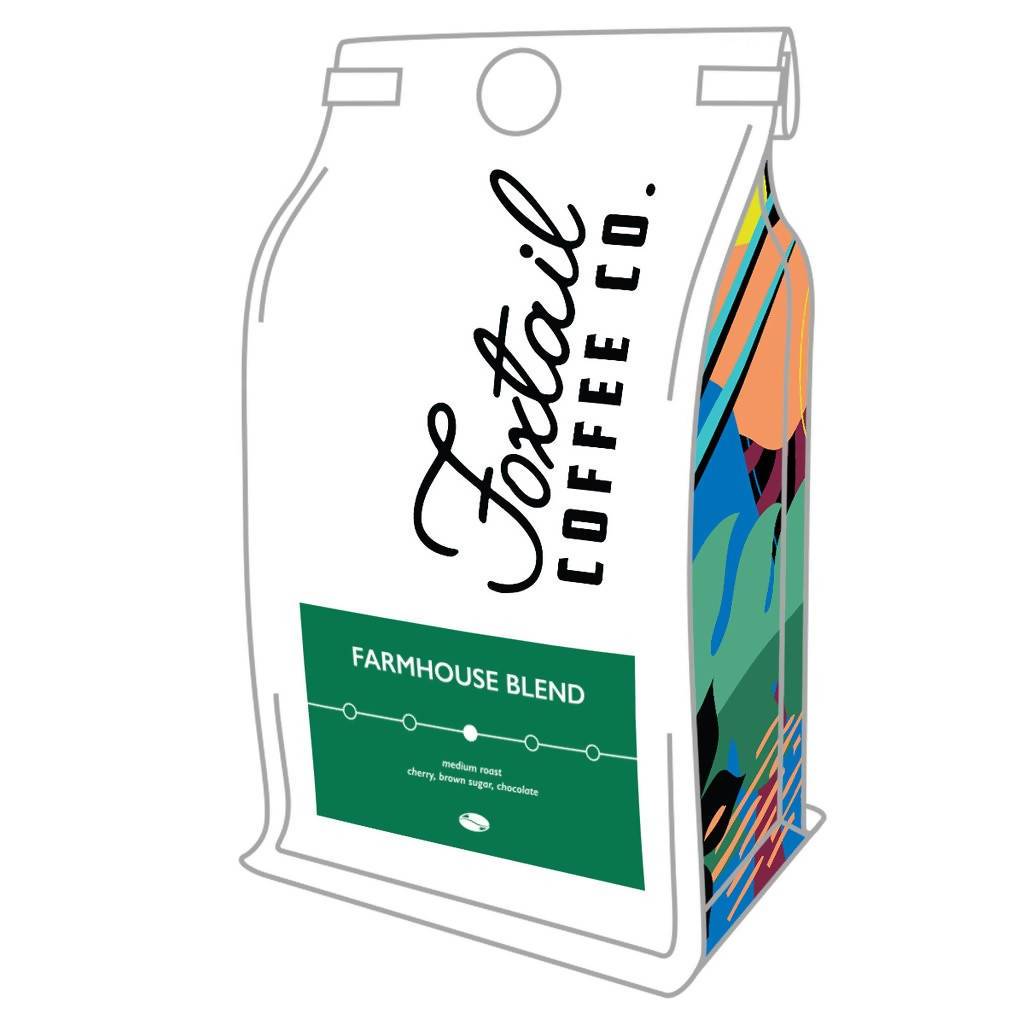 Farmhouse Blend Whole Bean Coffee Bags - 6 x 12 oz
