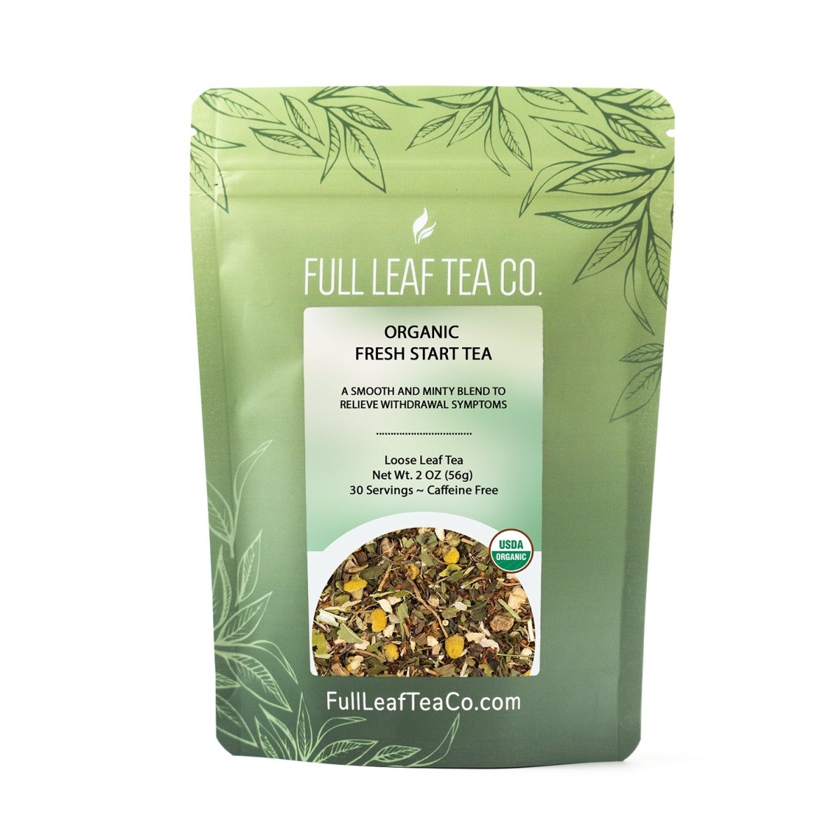 Organic Fresh Start Tea Retail Bags - Case of 6